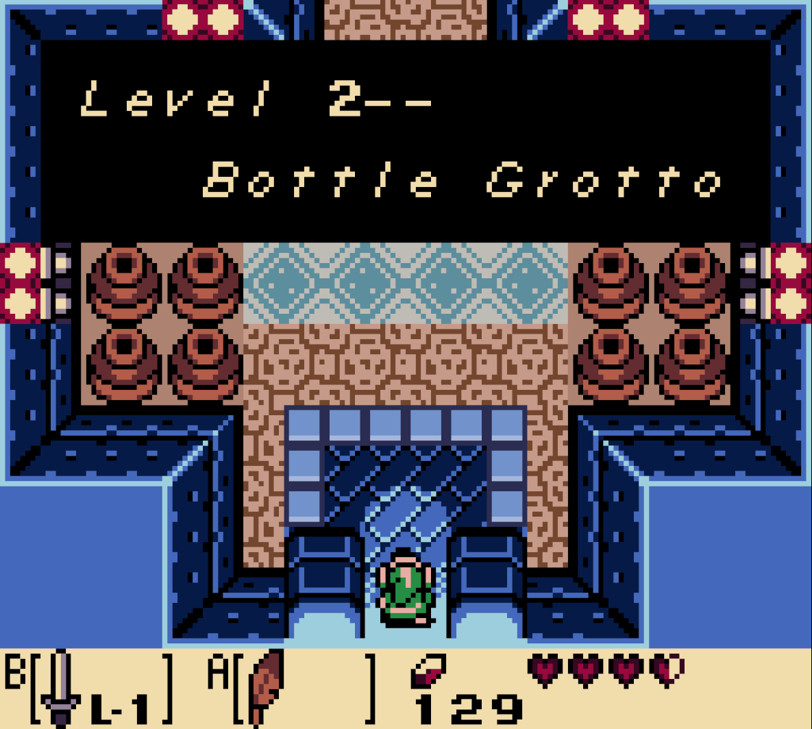 The entrance to bottle grotto